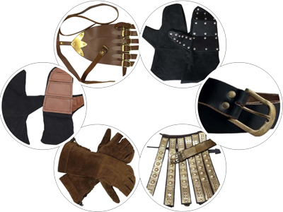 Leather Belts & Gloves